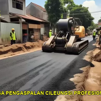 jasa pengaspalan cileungsi profesional